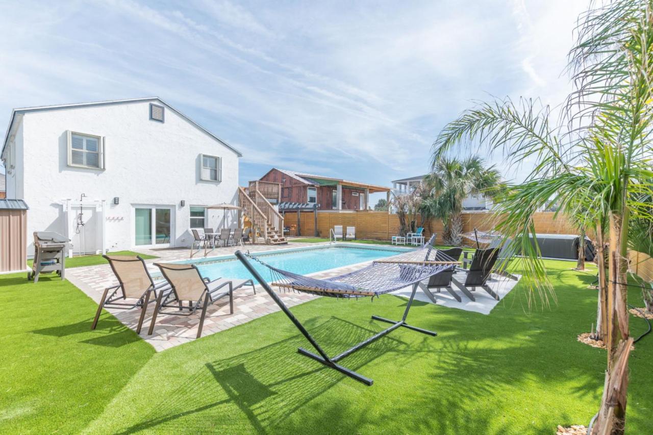 Atlantic View Heated Pool Spa Firepit Beach St. Augustine Exterior photo