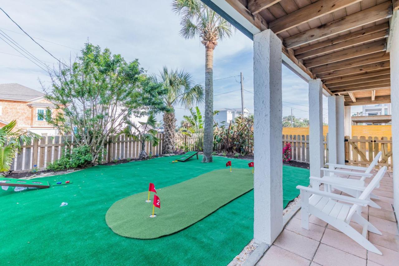 Atlantic View Heated Pool Spa Firepit Beach St. Augustine Exterior photo
