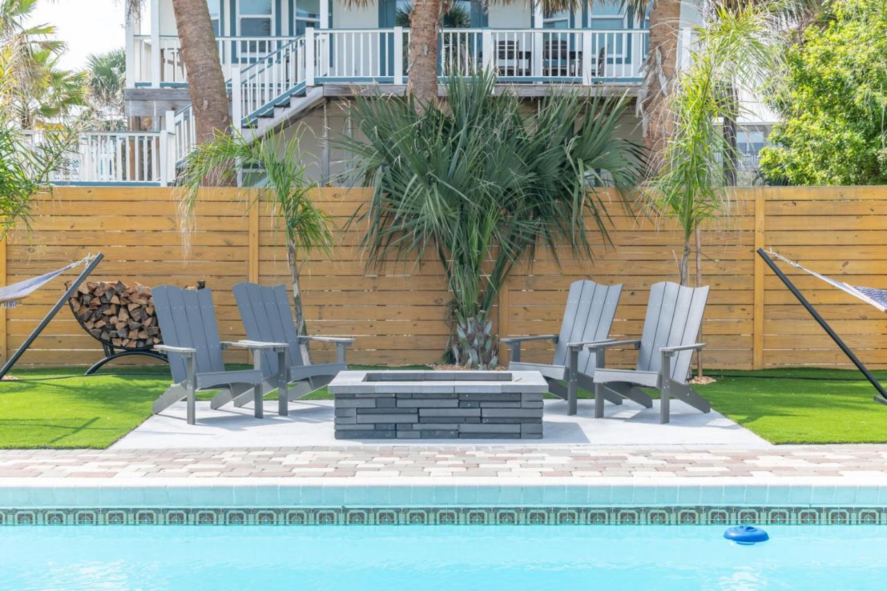 Atlantic View Heated Pool Spa Firepit Beach St. Augustine Exterior photo